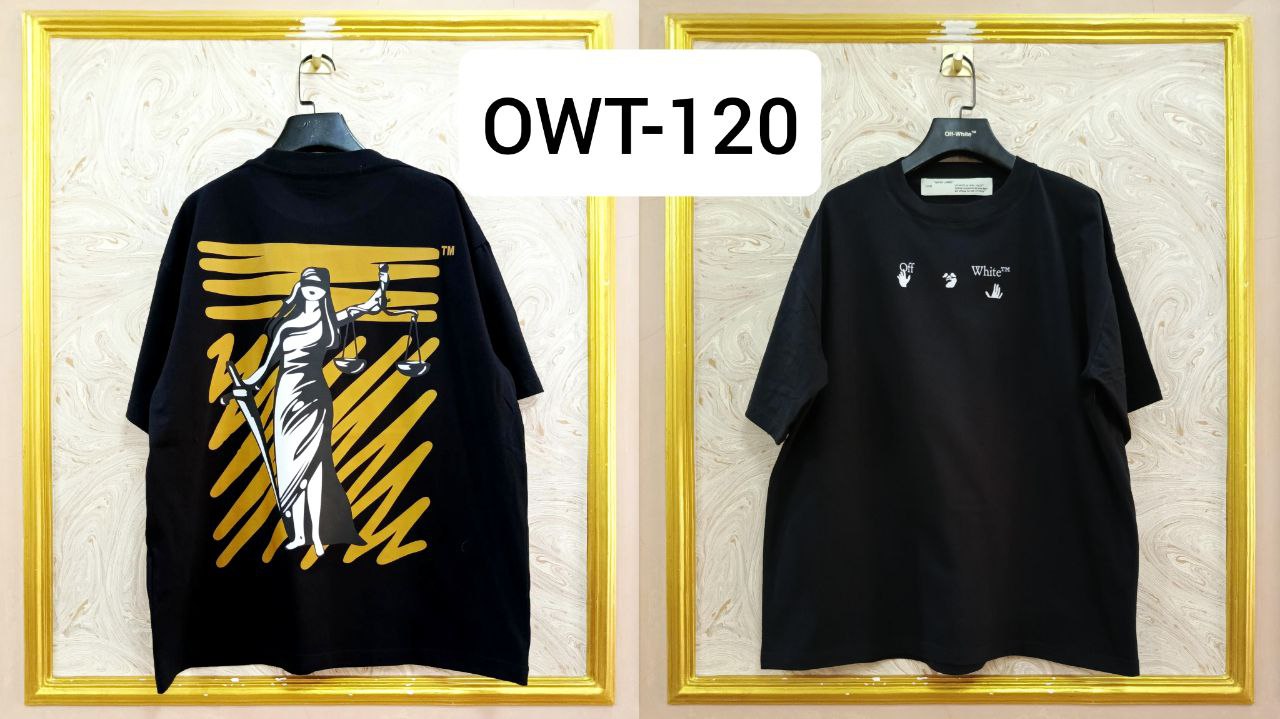 Off-White Inspired Back Logo T-Shirt - OWT-120