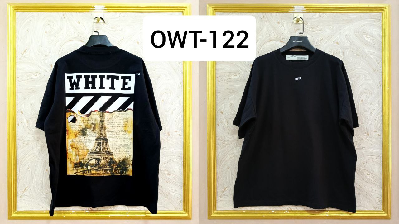 Off-White Inspired Back Logo T-Shirt - OWT-122