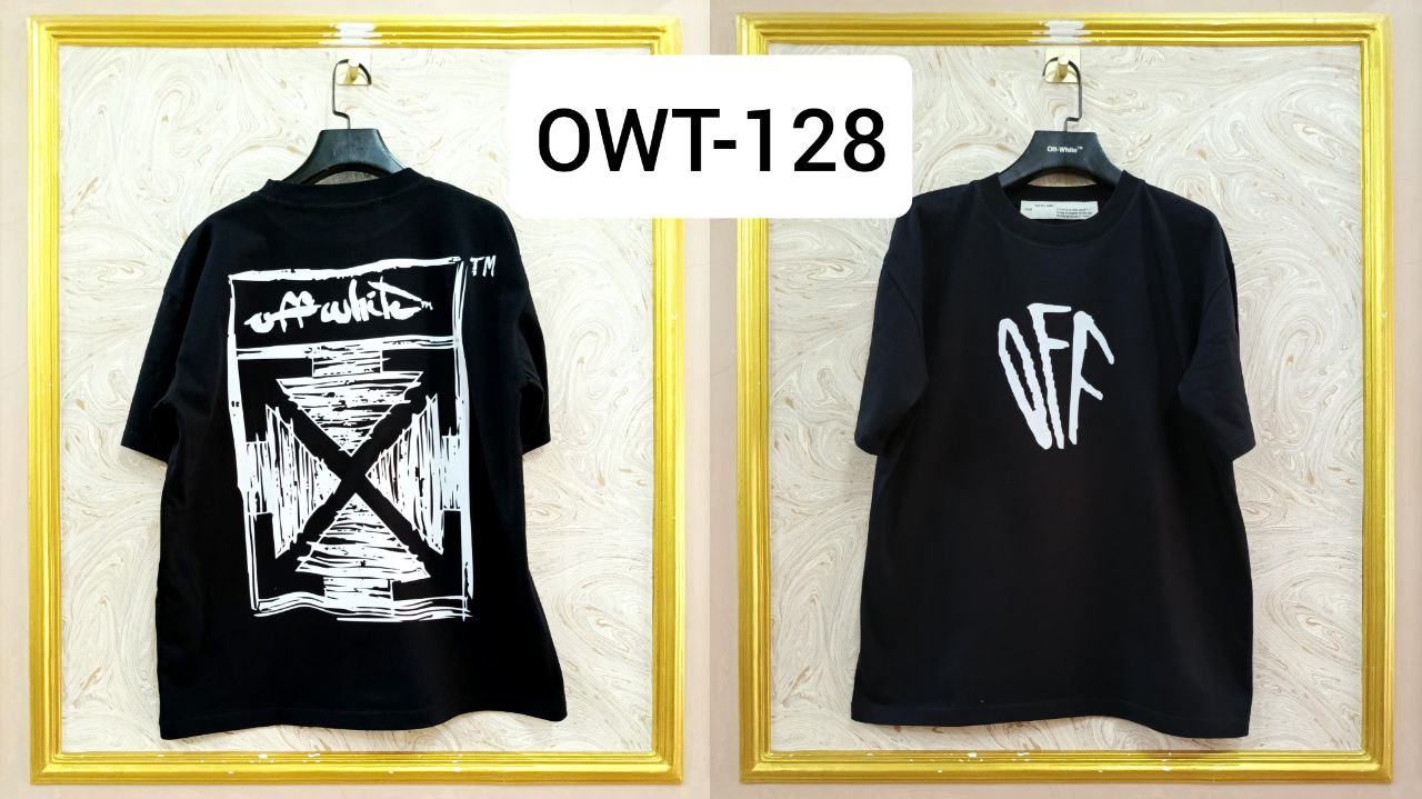 Off-White Inspired Back Logo T-Shirt - OWT-128