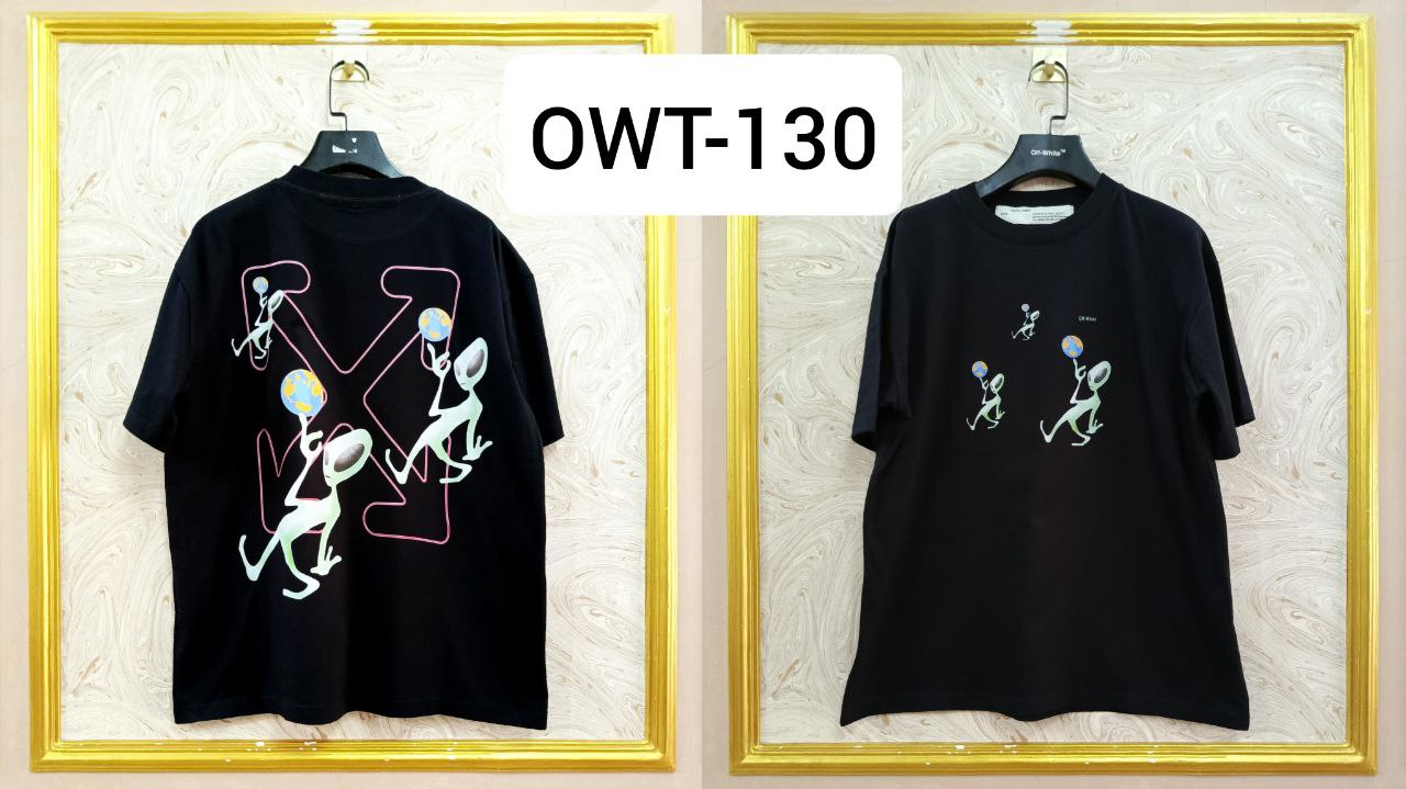Off-White Inspired Back Logo T-Shirt - OWT-130