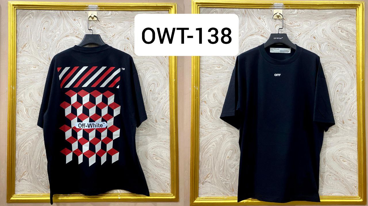 Off-White Inspired Back Logo T-Shirt - OWT-138