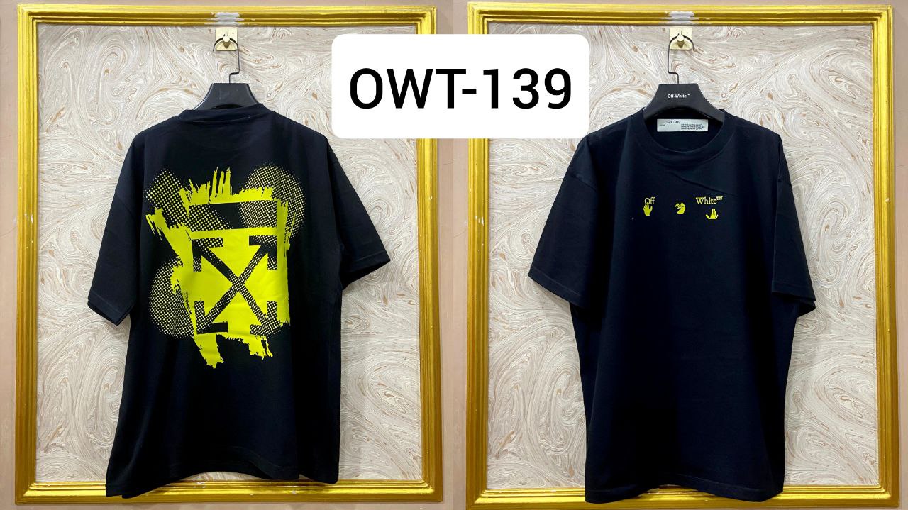 Off-White Inspired Back Logo T-Shirt - OWT-139