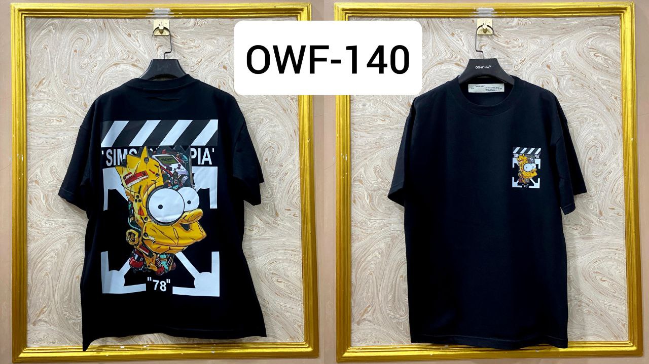 Off-White Inspired Back Logo T-Shirt - OWT-140