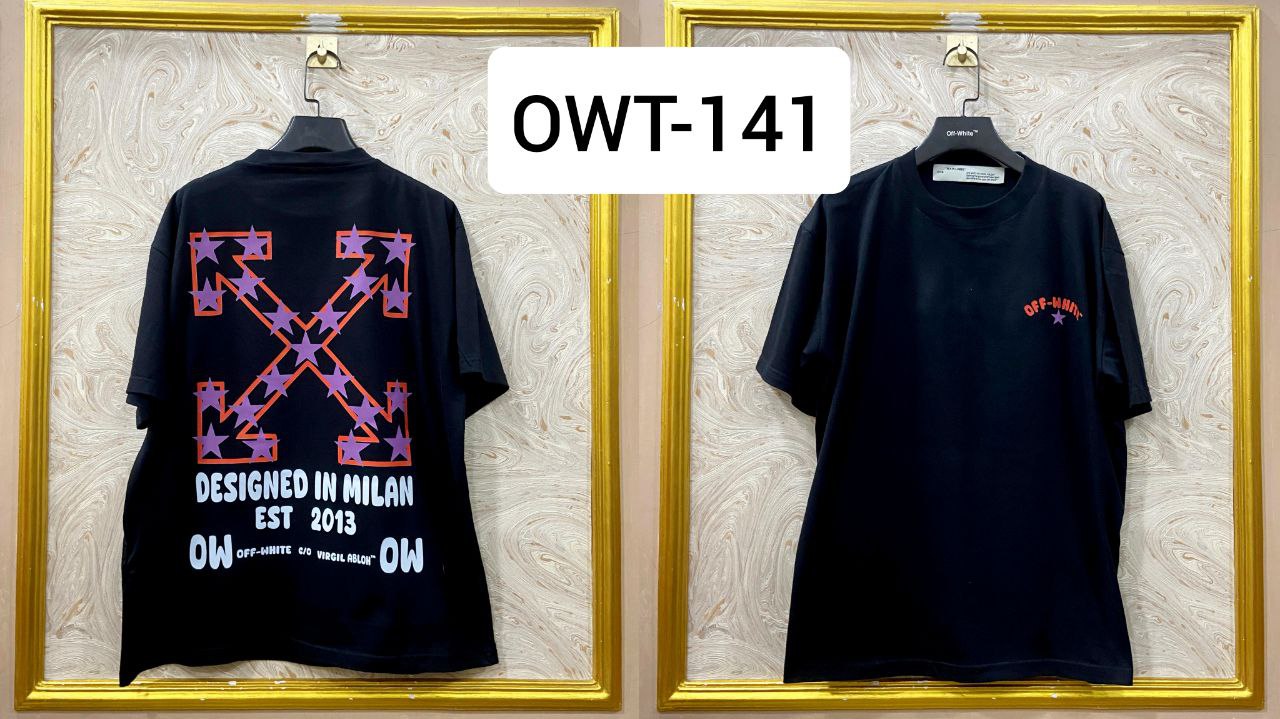 Off-White Inspired Back Logo T-Shirt - OWT-141