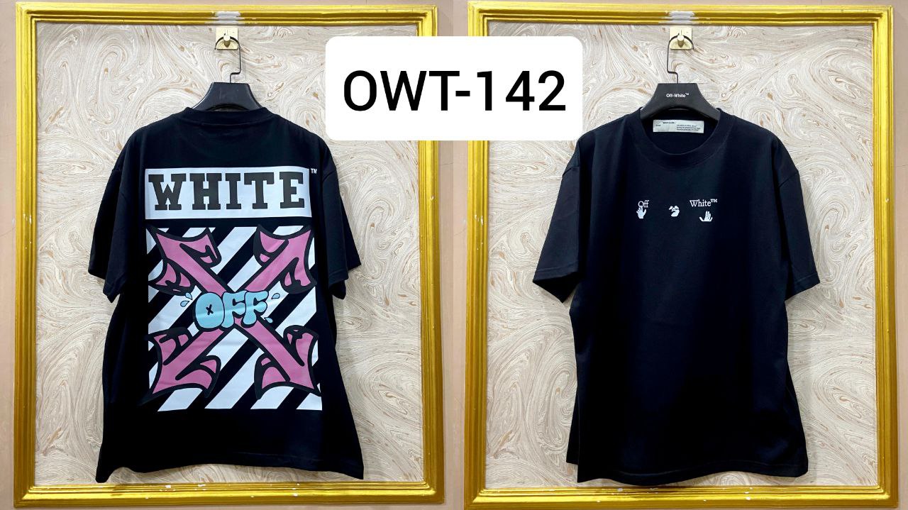 Off-White Inspired Back Logo T-Shirt - OWT-142