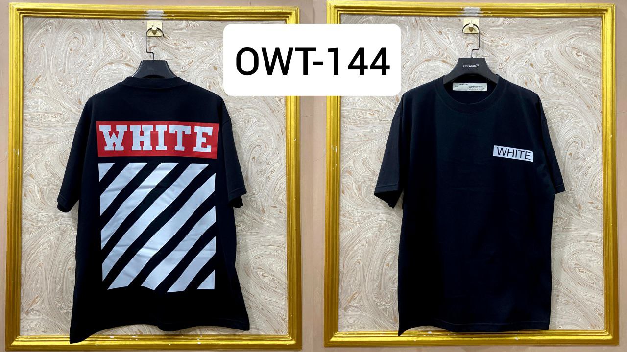 Off-White Inspired Back Logo T-Shirt - OWT-144