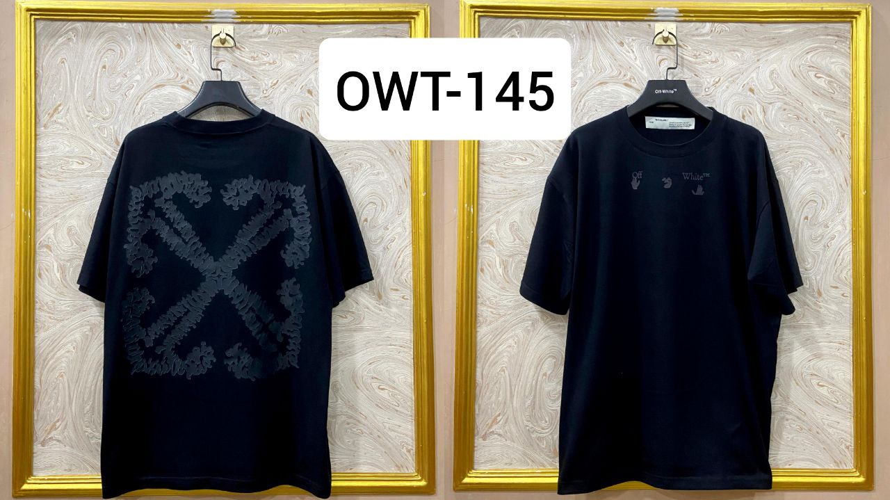 Off-White Inspired Back Logo T-Shirt - OWT-145