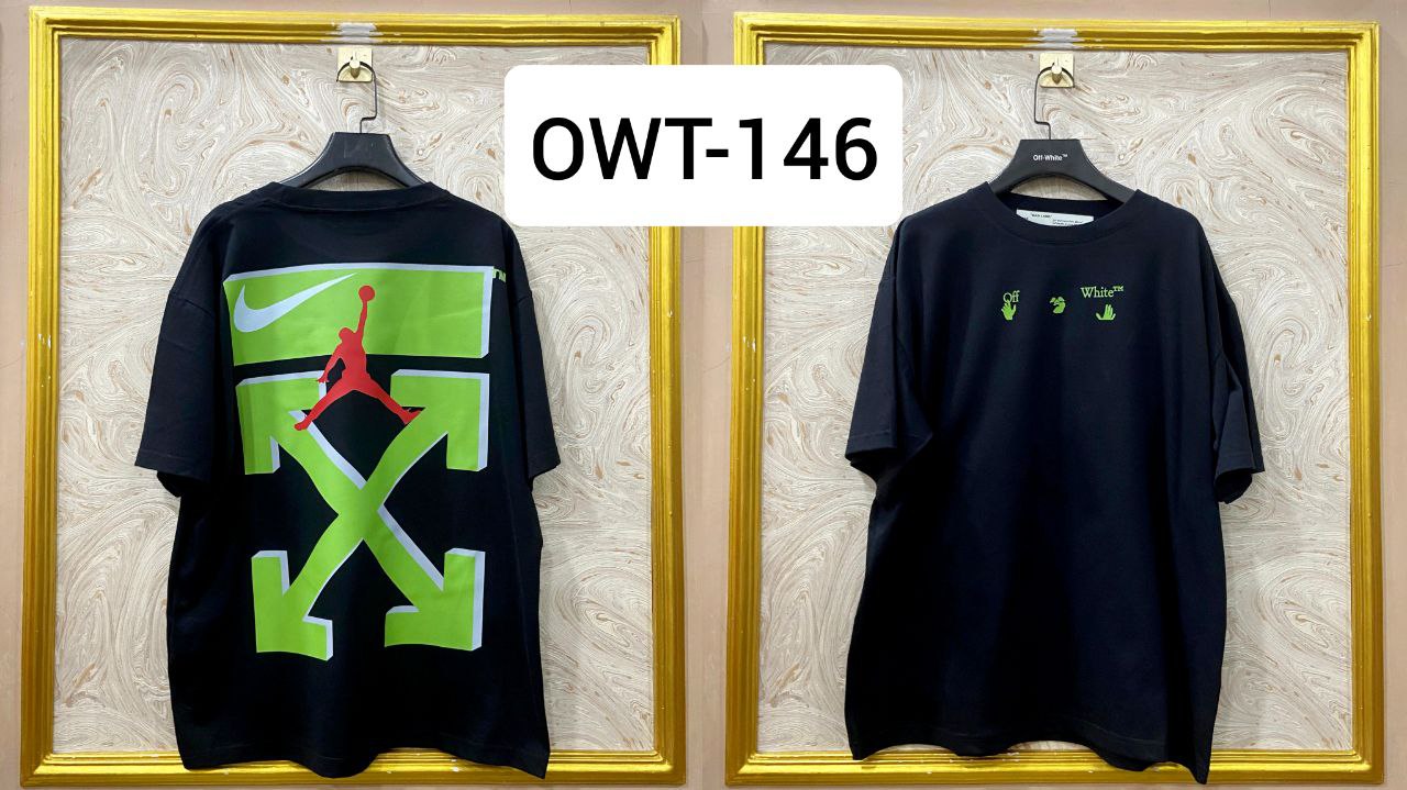 Off-White Inspired Back Logo T-Shirt - OWT-146