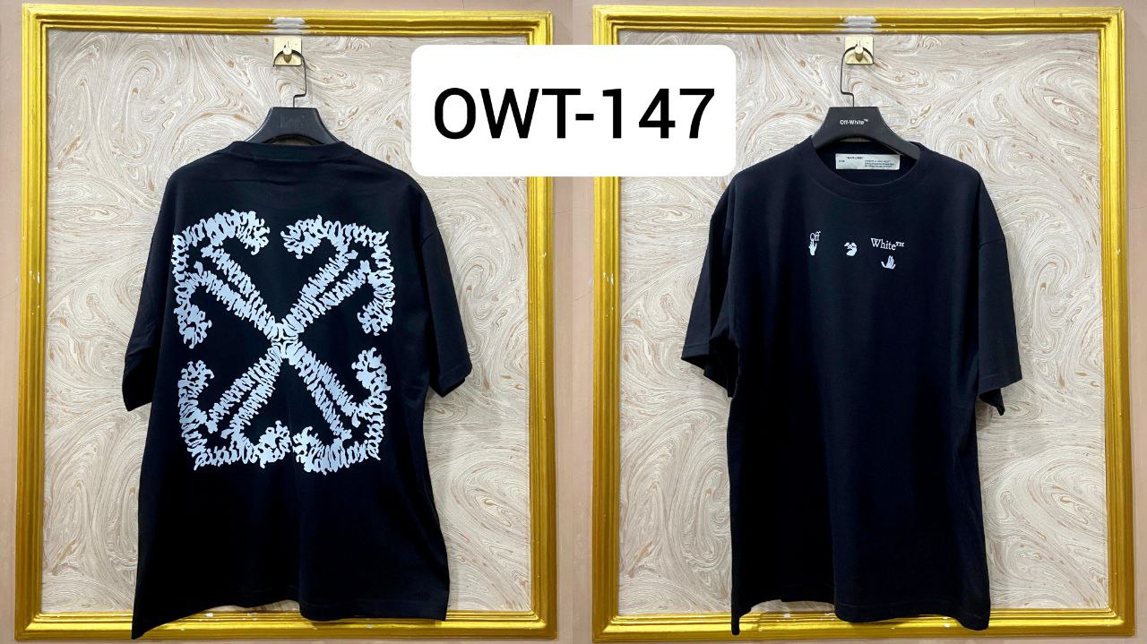 Off-White Inspired Back Logo T-Shirt - OWT-147