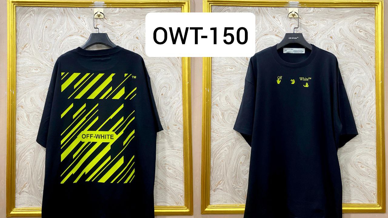 Off-White Inspired Back Logo T-Shirt - OWT-150