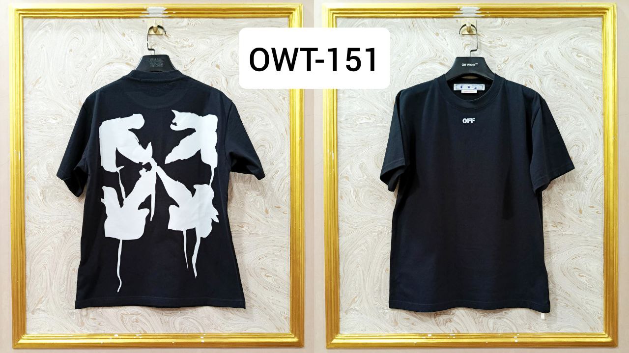 Off-White Inspired Back Logo T-Shirt - OWT-151
