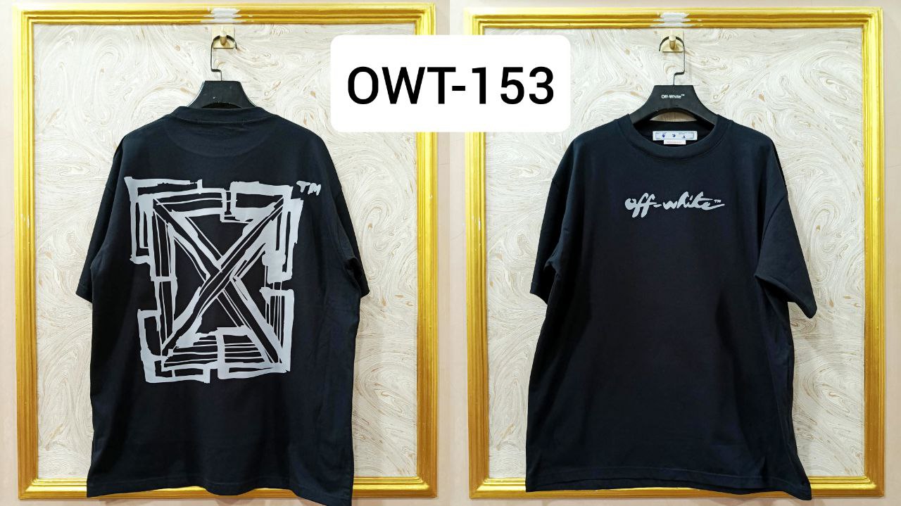 Off-White Inspired Back Logo T-Shirt - OWT-153