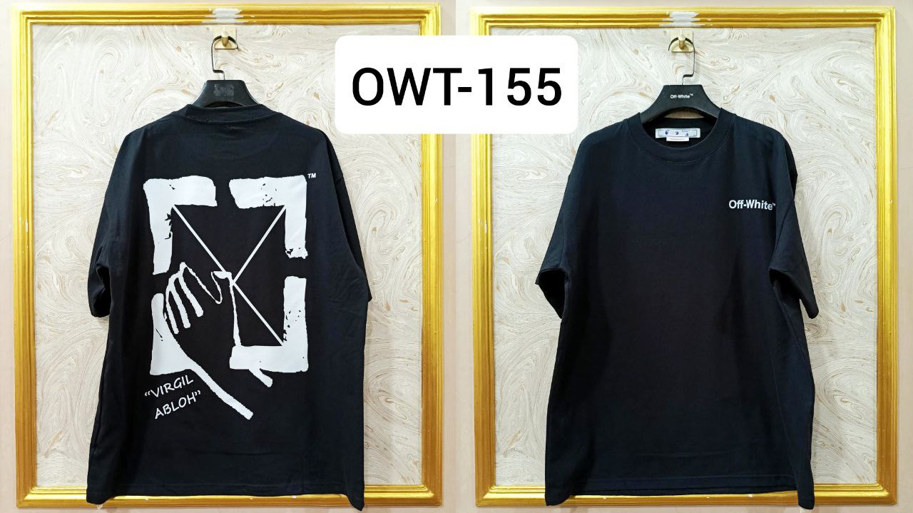 Off-White Inspired Back Logo T-Shirt - OWT-155