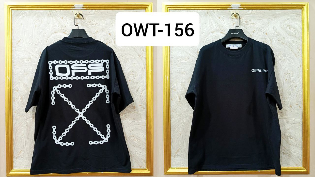 Off-White Inspired Back Logo T-Shirt - OWT-156
