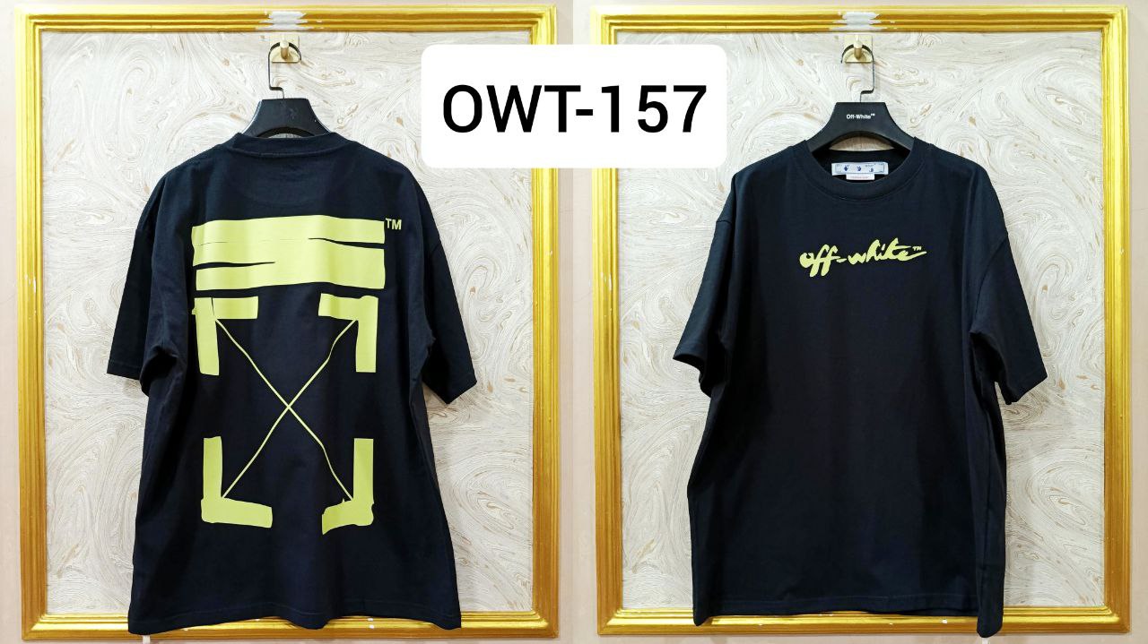 Off-White Inspired Back Logo T-Shirt - OWT-157