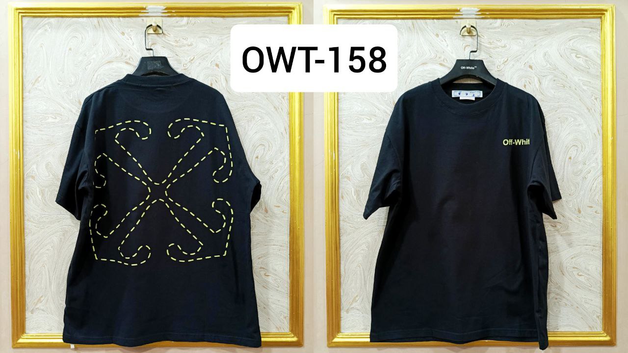 Off-White Inspired Back Logo T-Shirt - OWT-158