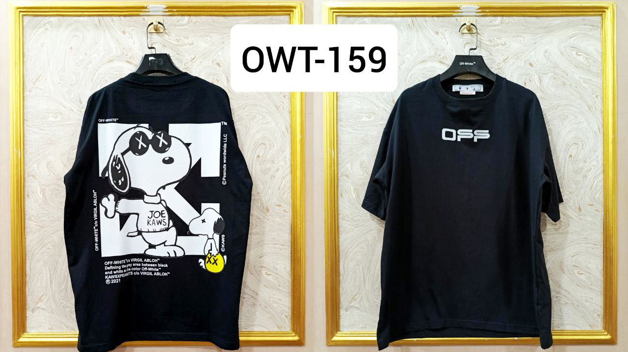 Off-White Inspired Back Logo T-Shirt - OWT-159