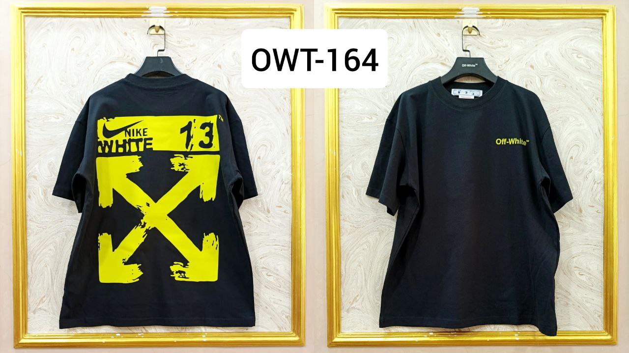 Off-White Inspired Back Logo T-Shirt - OWT-164