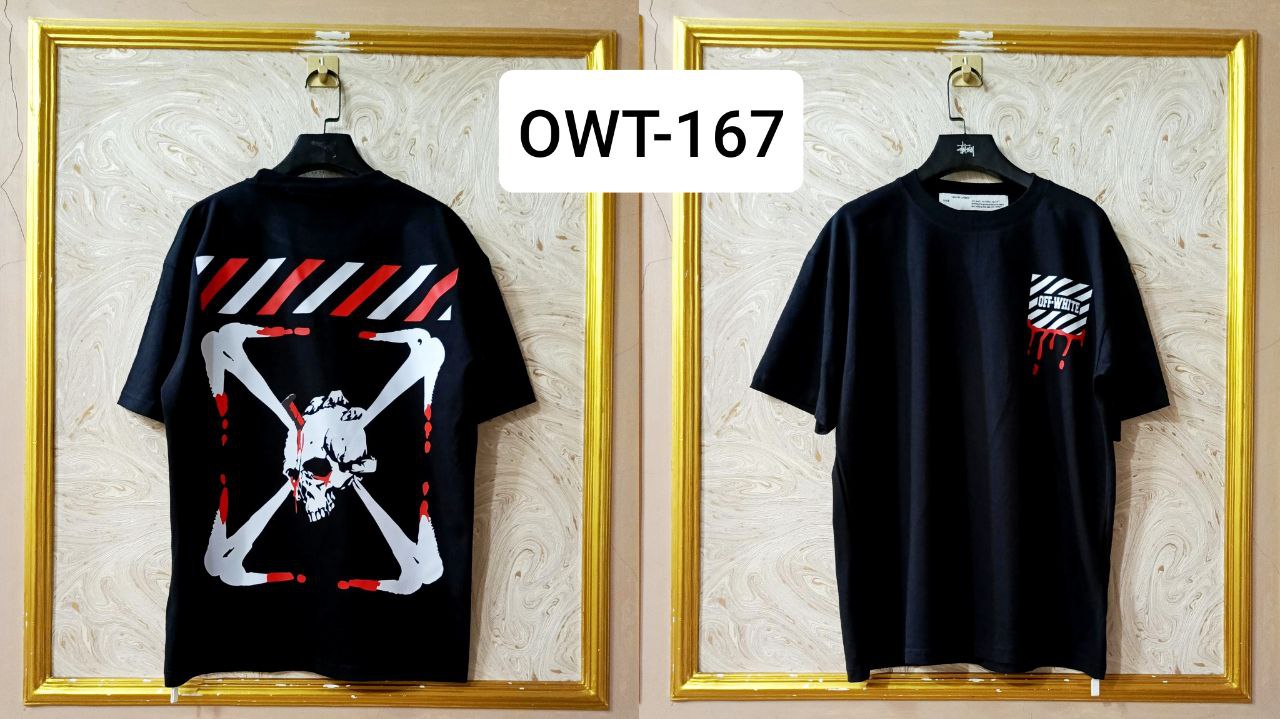Off-White Inspired Back Logo T-Shirt - OWT-167