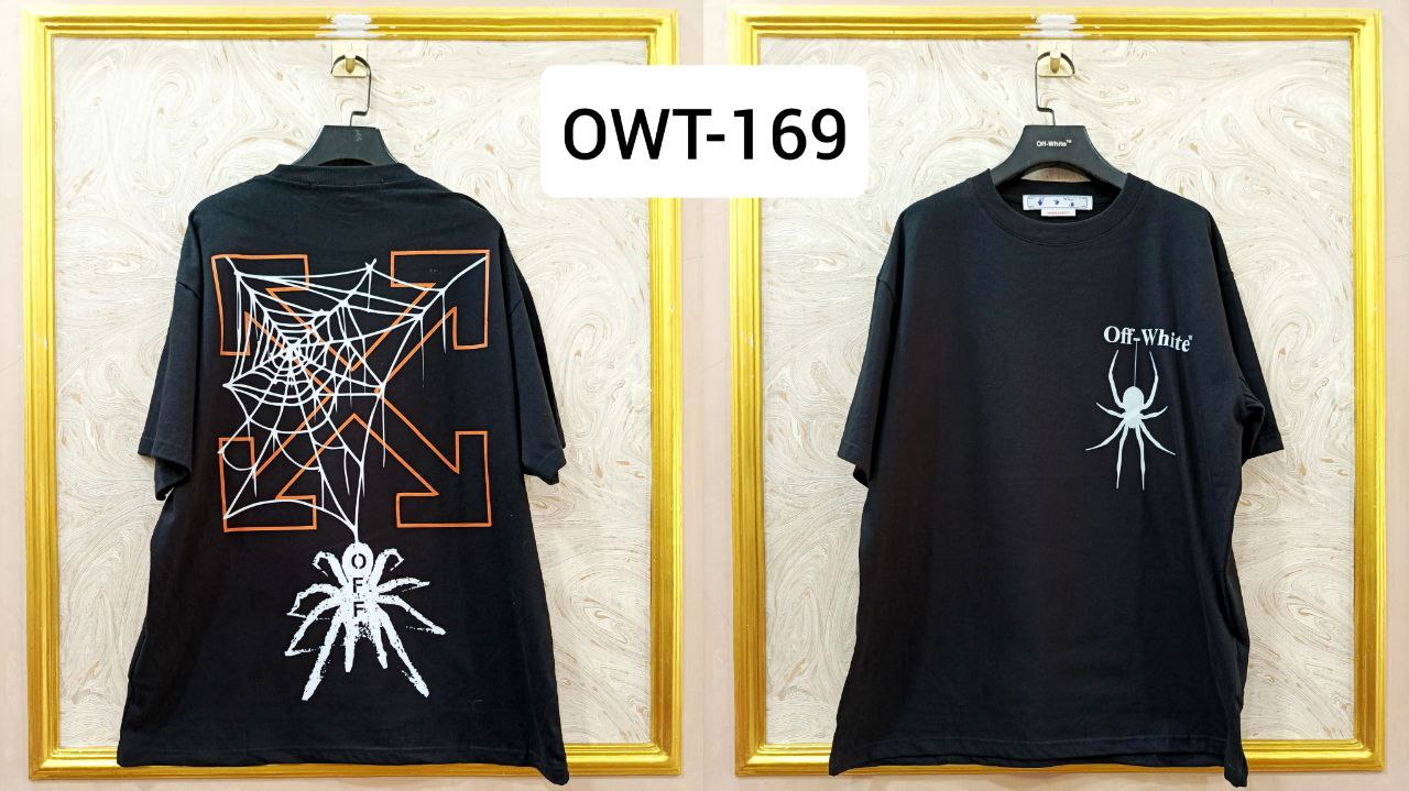 Off-White Inspired Back Logo T-Shirt - OWT-169