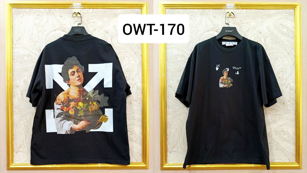 Off-White Inspired Back Logo T-Shirt - OWT-170