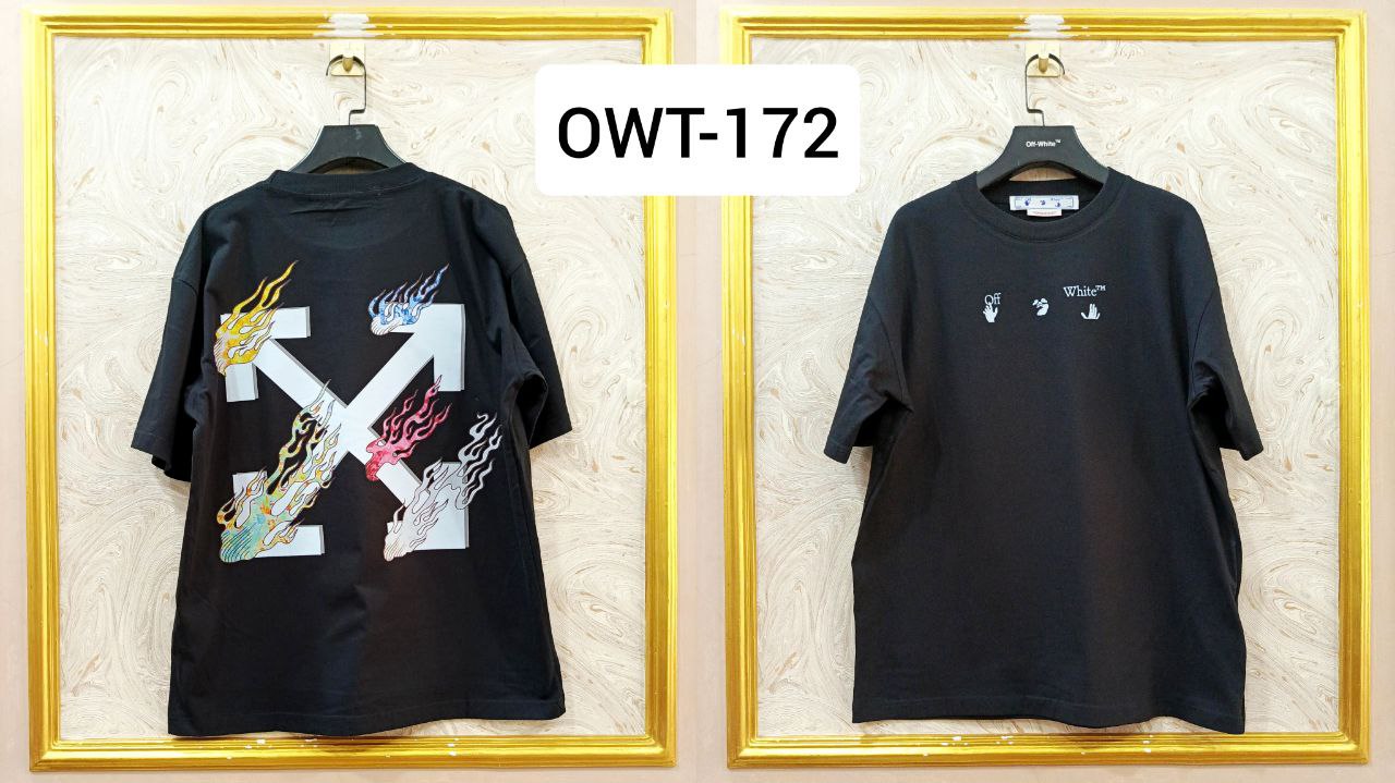Off-White Inspired Back Logo T-Shirt - OWT-172