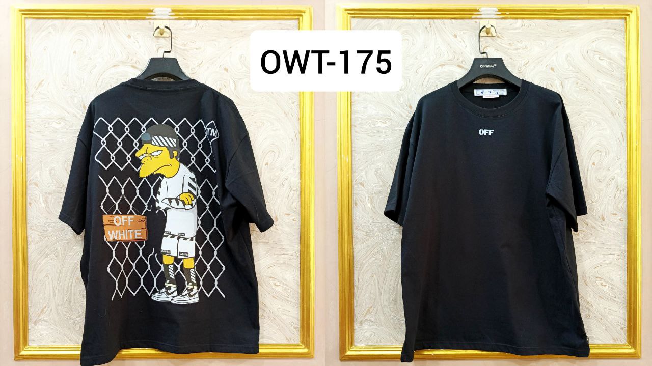 Off-White Inspired Back Logo T-Shirt - OWT-175