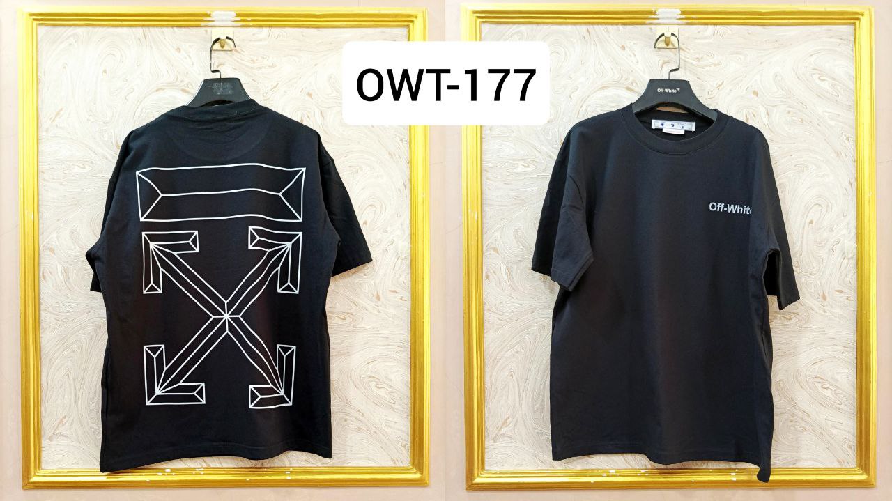 Off-White Inspired Back Logo T-Shirt - OWT-177