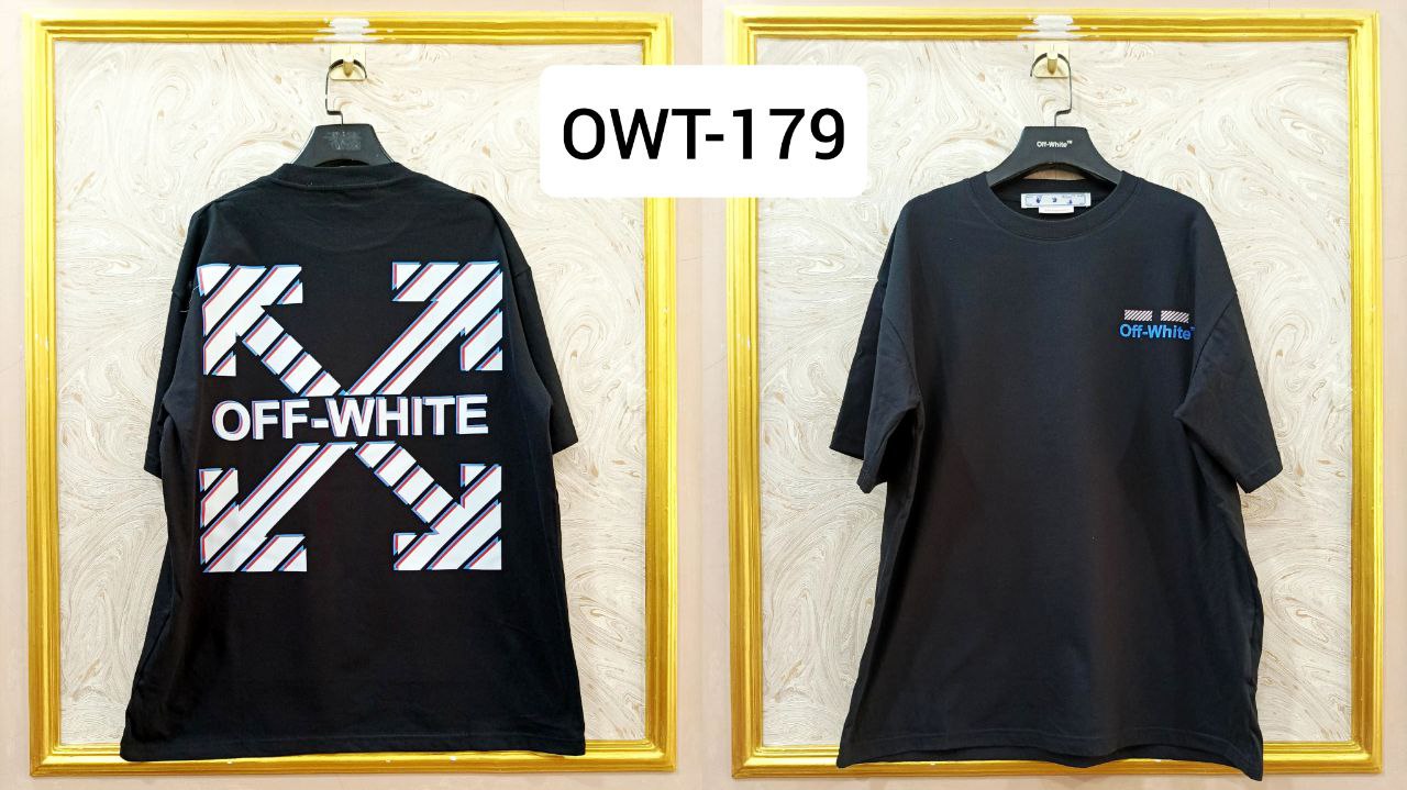 Off-White Inspired Back Logo T-Shirt - OWT-179