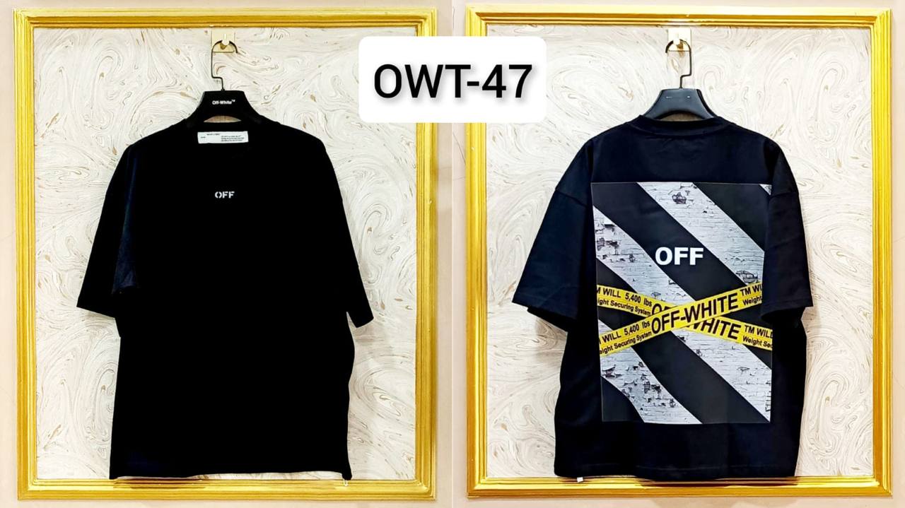 Off-White Inspired Back Logo T-Shirt - OWT-47