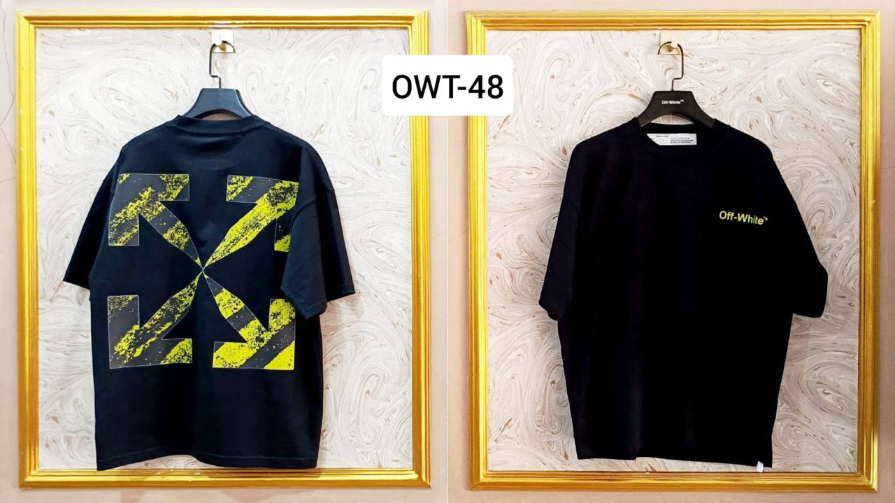 Off-White Inspired Back Logo T-Shirt - OWT-48