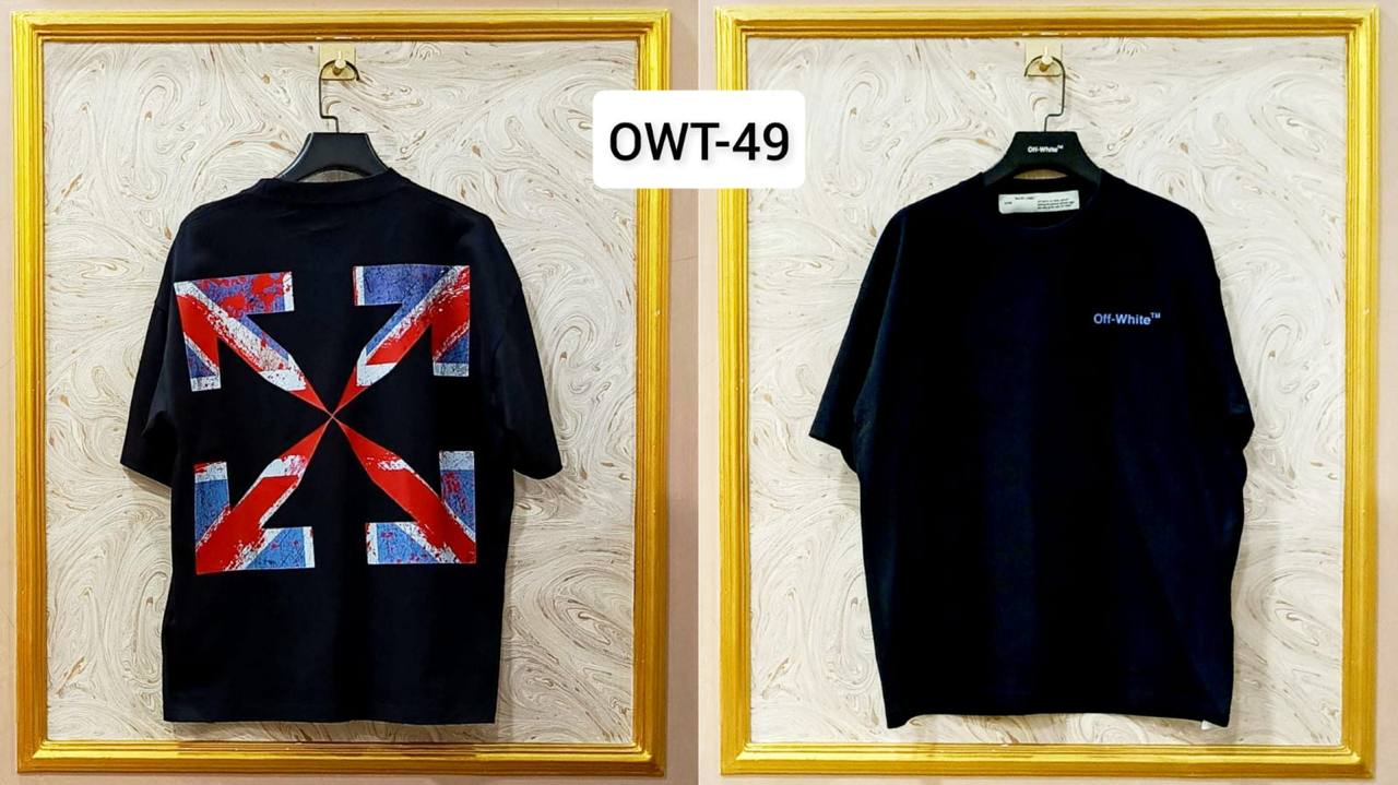 Off-White Inspired Back Logo T-Shirt - OWT-49