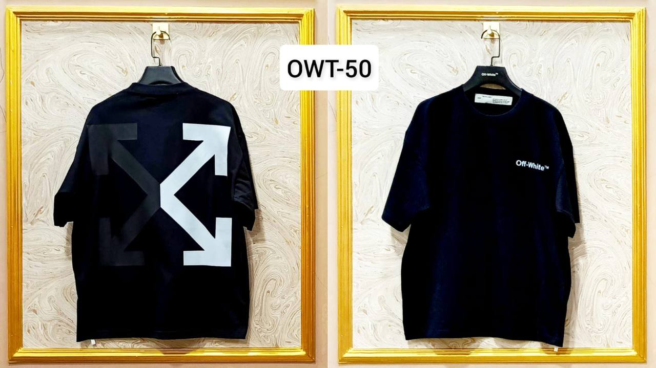 Off-White Inspired Back Logo T-Shirt - OWT-50