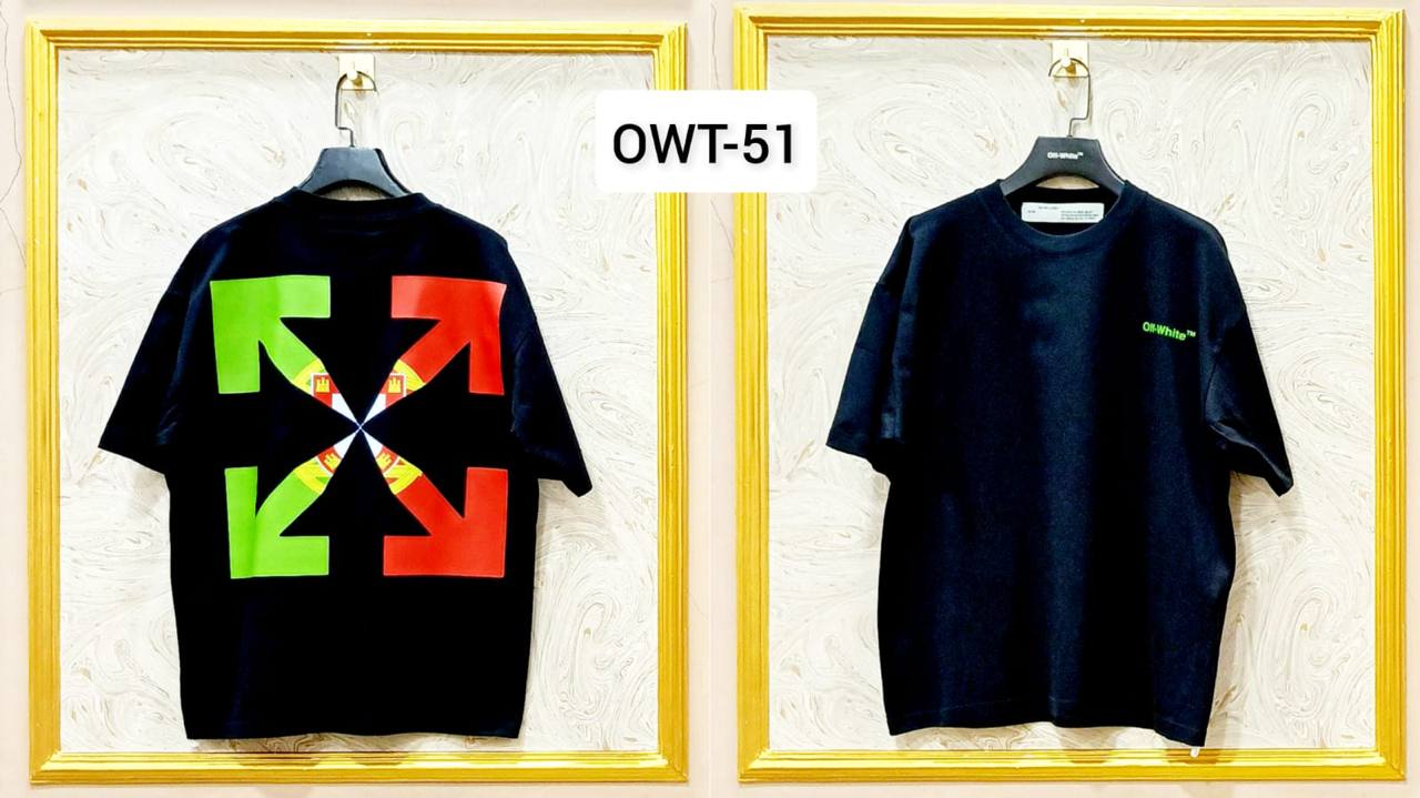 Off-White Inspired Back Logo T-Shirt - OWT-51