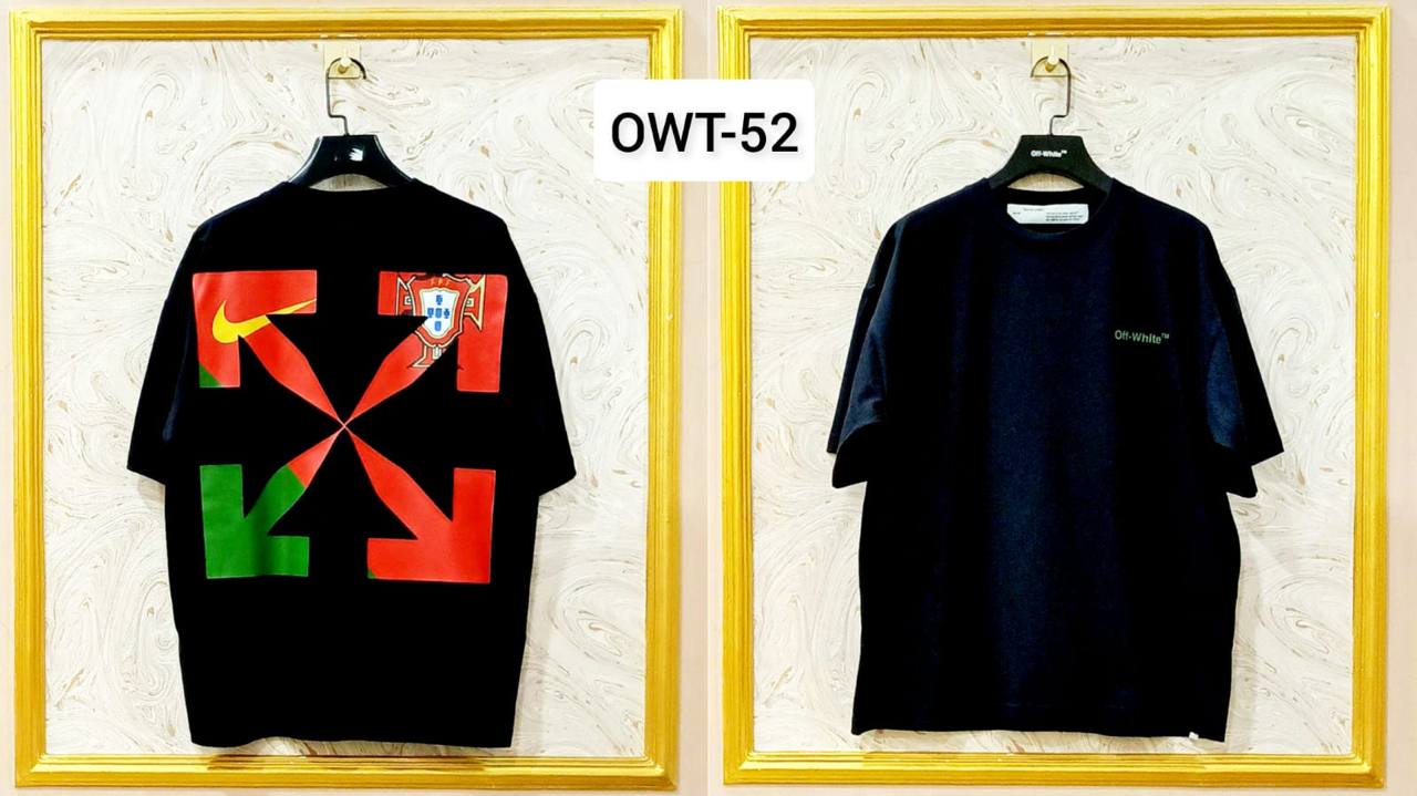 Off-White Inspired Back Logo T-Shirt - OWT-52