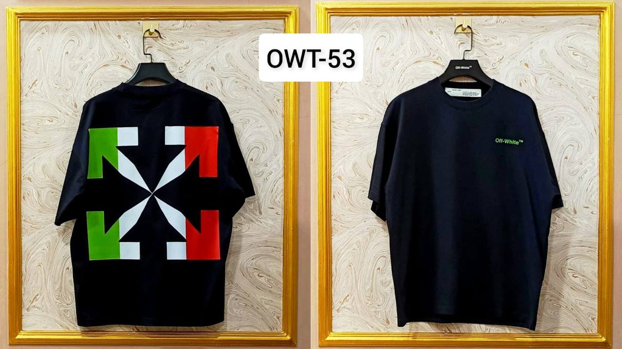 Off-White Inspired Back Logo T-Shirt - OWT-53