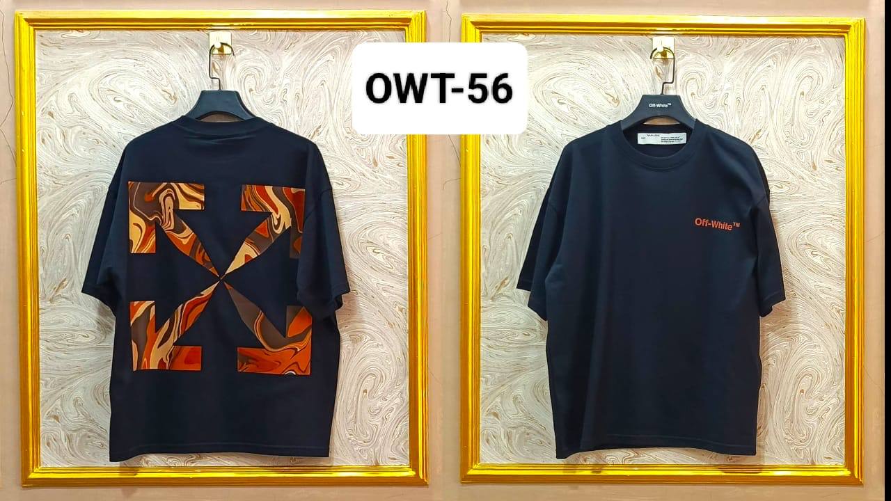 Off-White Inspired Back Logo T-Shirt - OWT-56