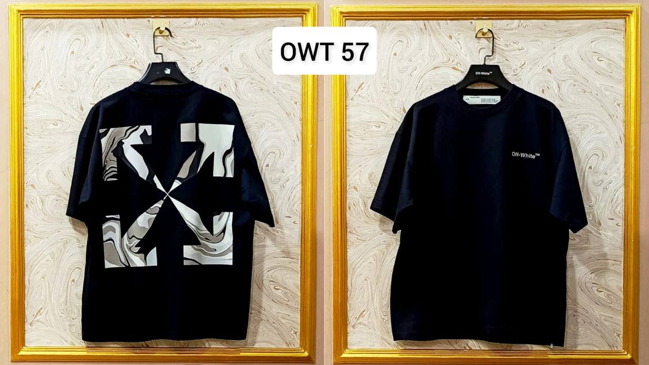 Off-White Inspired Back Logo T-Shirt - OWT-57