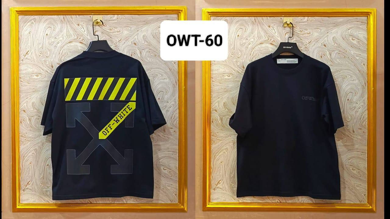 Off-White Inspired Back Logo T-Shirt - OWT-60