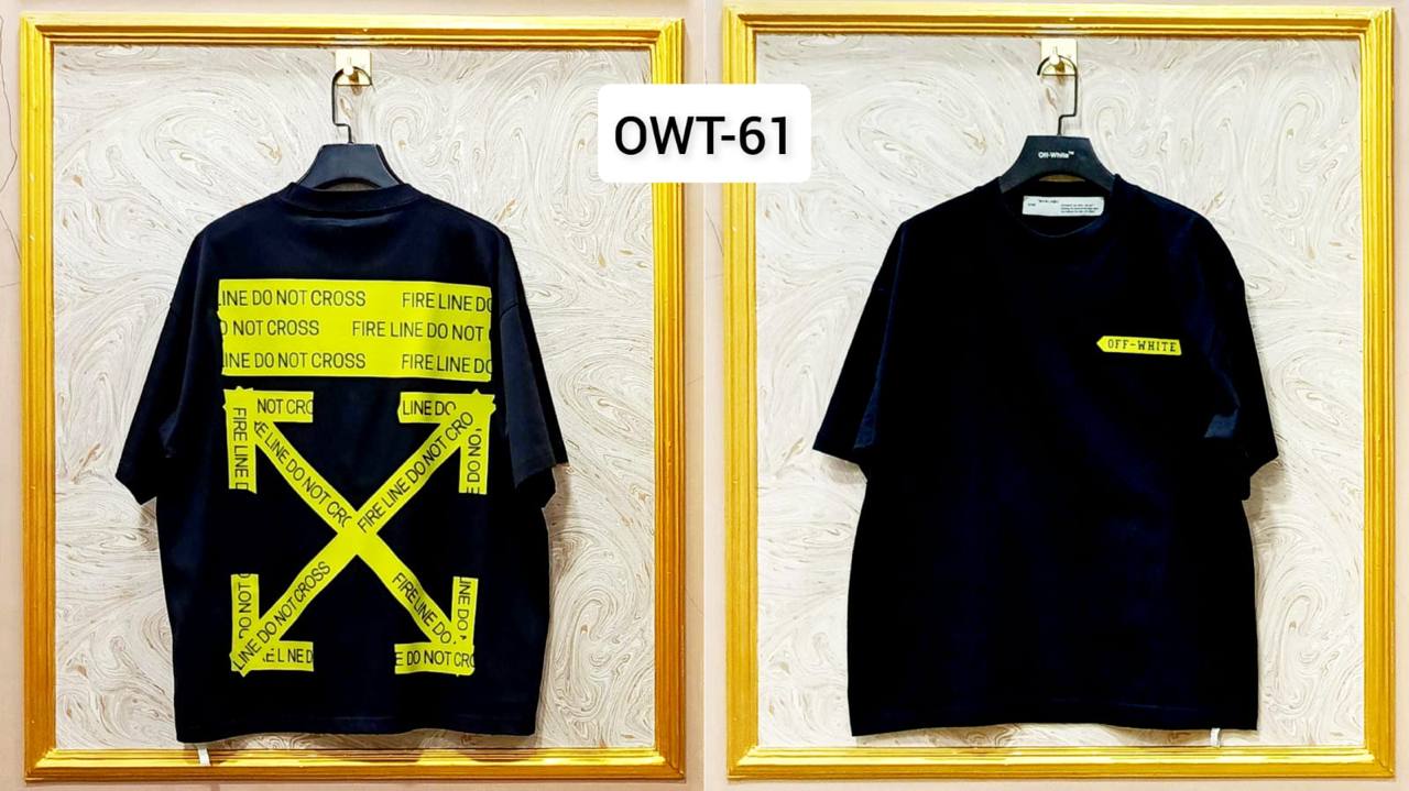 Off-White Inspired Back Logo T-Shirt - OWT-61