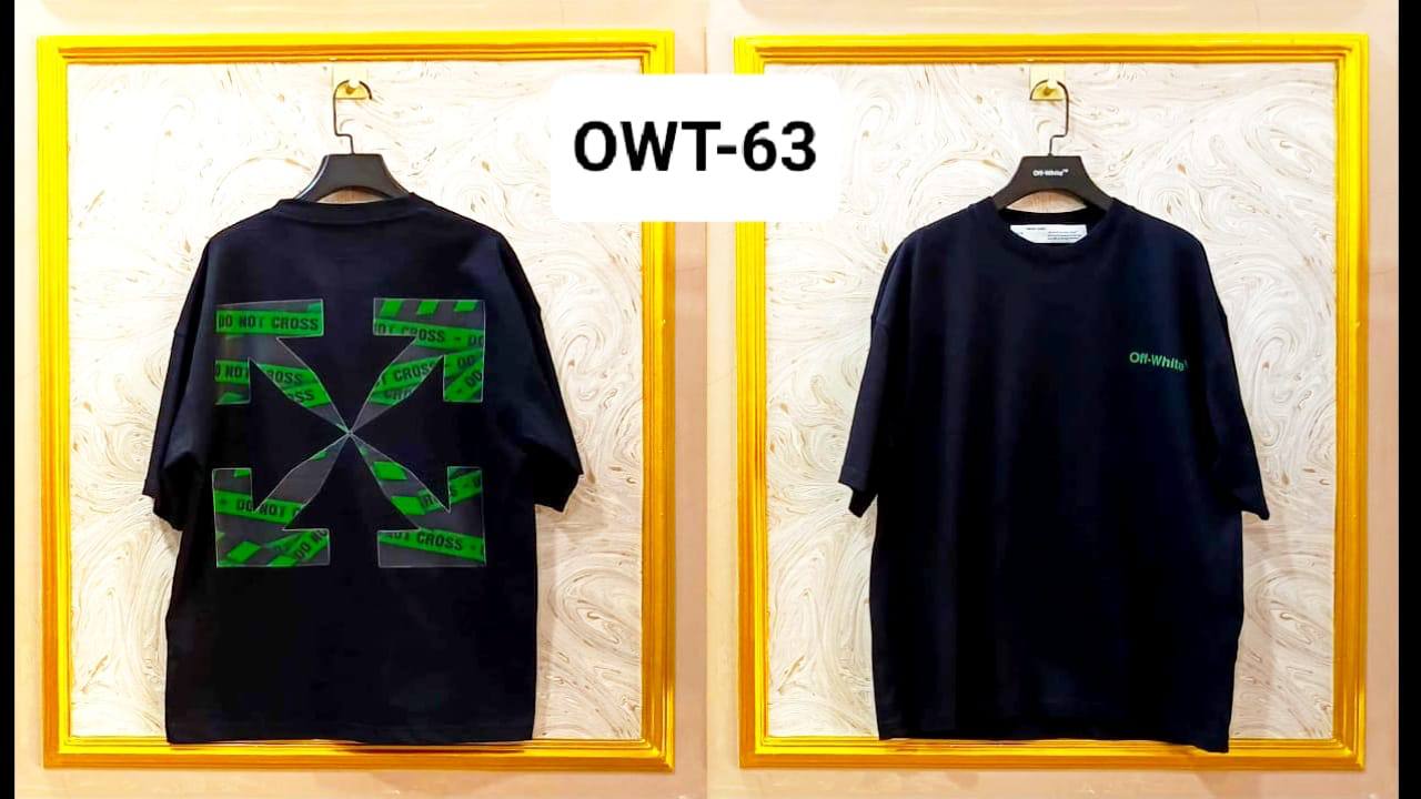 Off-White Inspired Back Logo T-Shirt - OWT-63