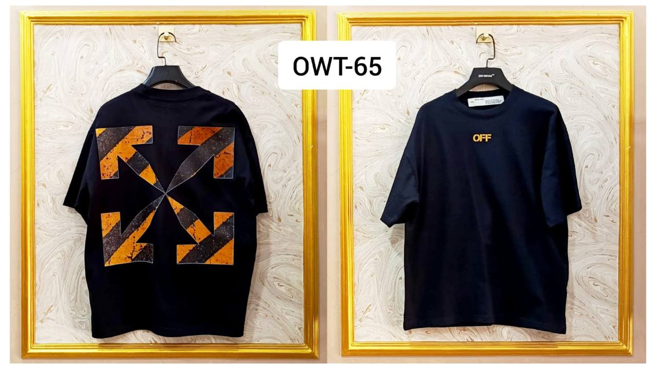 Off-White Inspired Back Logo T-Shirt - OWT-65