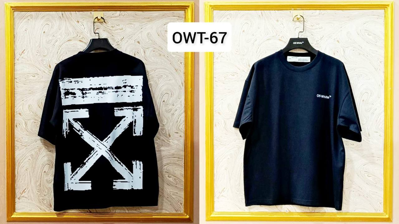 Off-White Inspired Back Logo T-Shirt - OWT-67