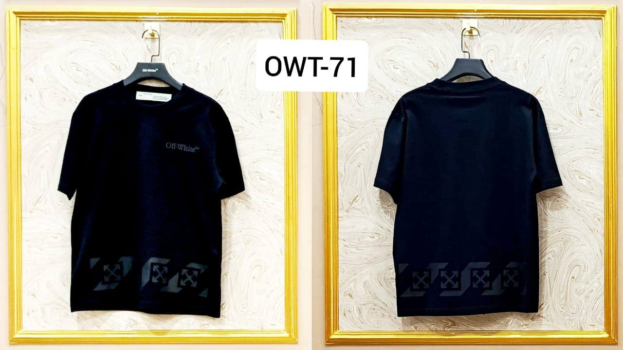 Off-White Inspired Back Logo T-Shirt - OWT-71