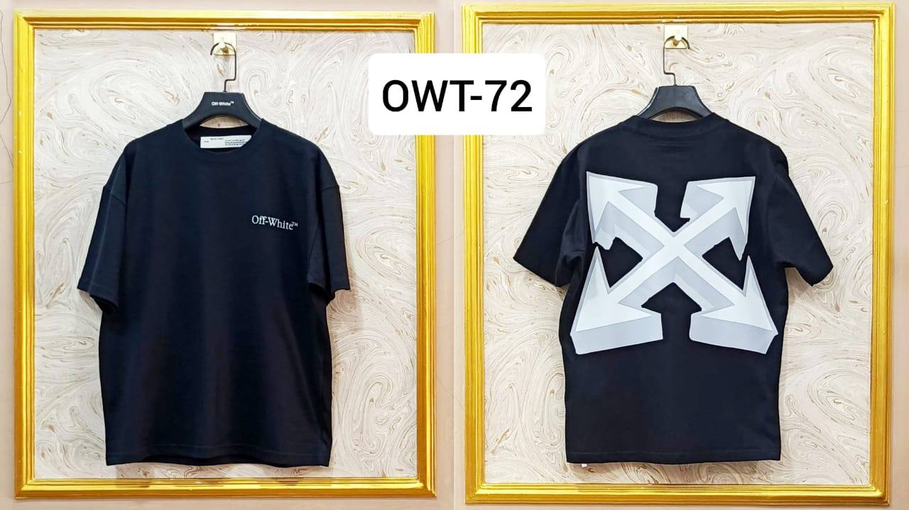 Off-White Inspired Back Logo T-Shirt - OWT-72
