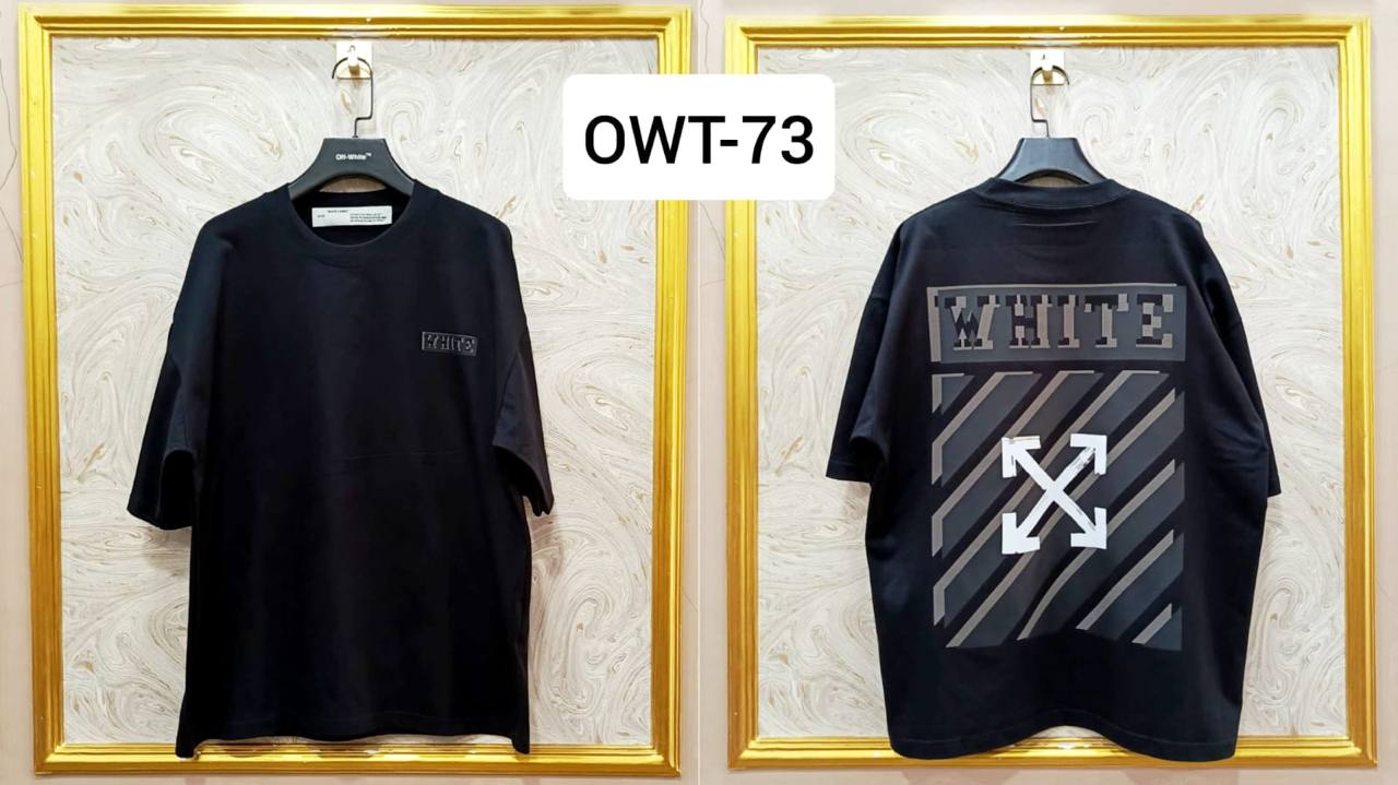 Off-White Inspired Back Logo T-Shirt - OWT-73