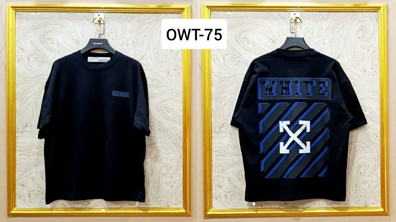 Off-White Inspired Back Logo T-Shirt - OWT-75