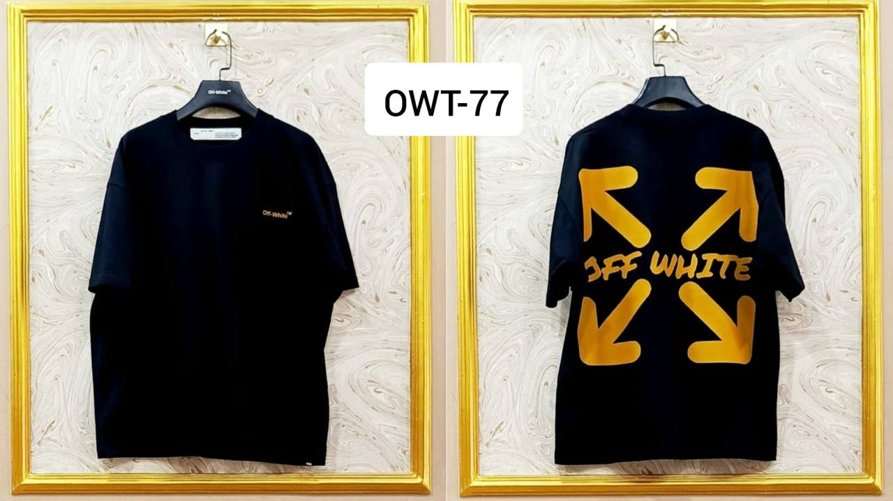 Off-White Inspired Back Logo T-Shirt - OWT-77
