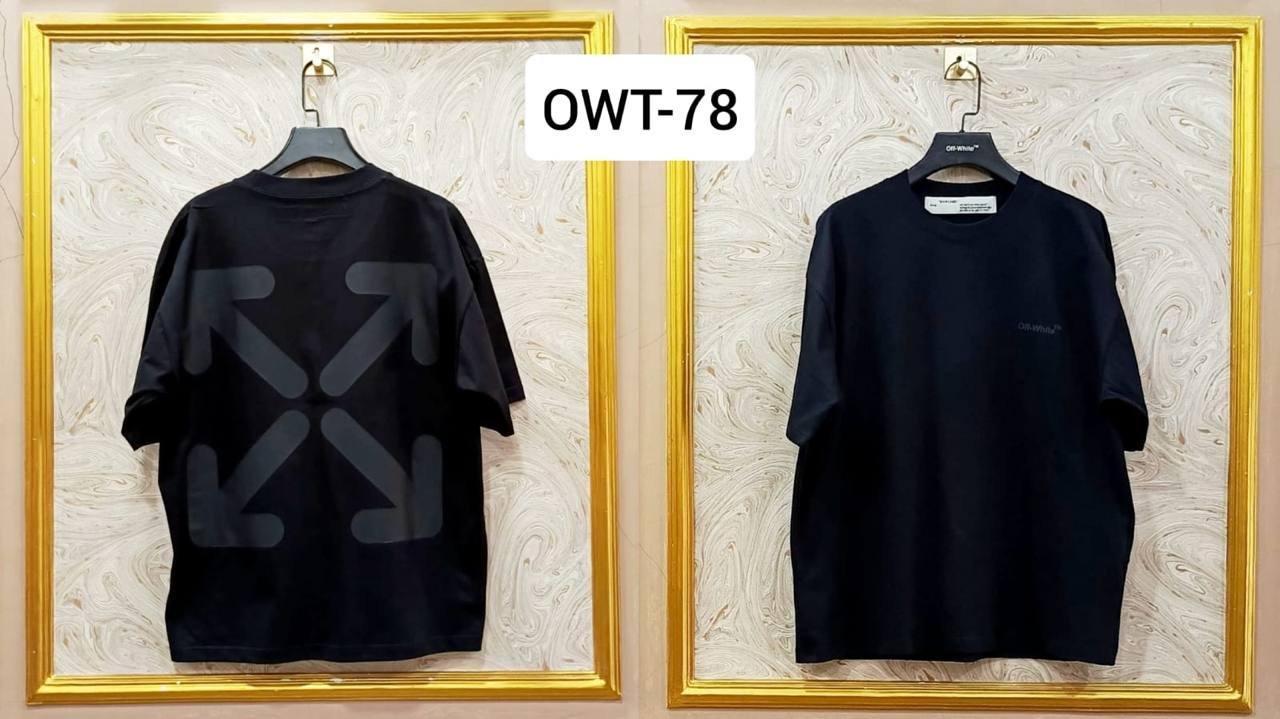 Off-White Inspired Back Logo T-Shirt - OWT-78