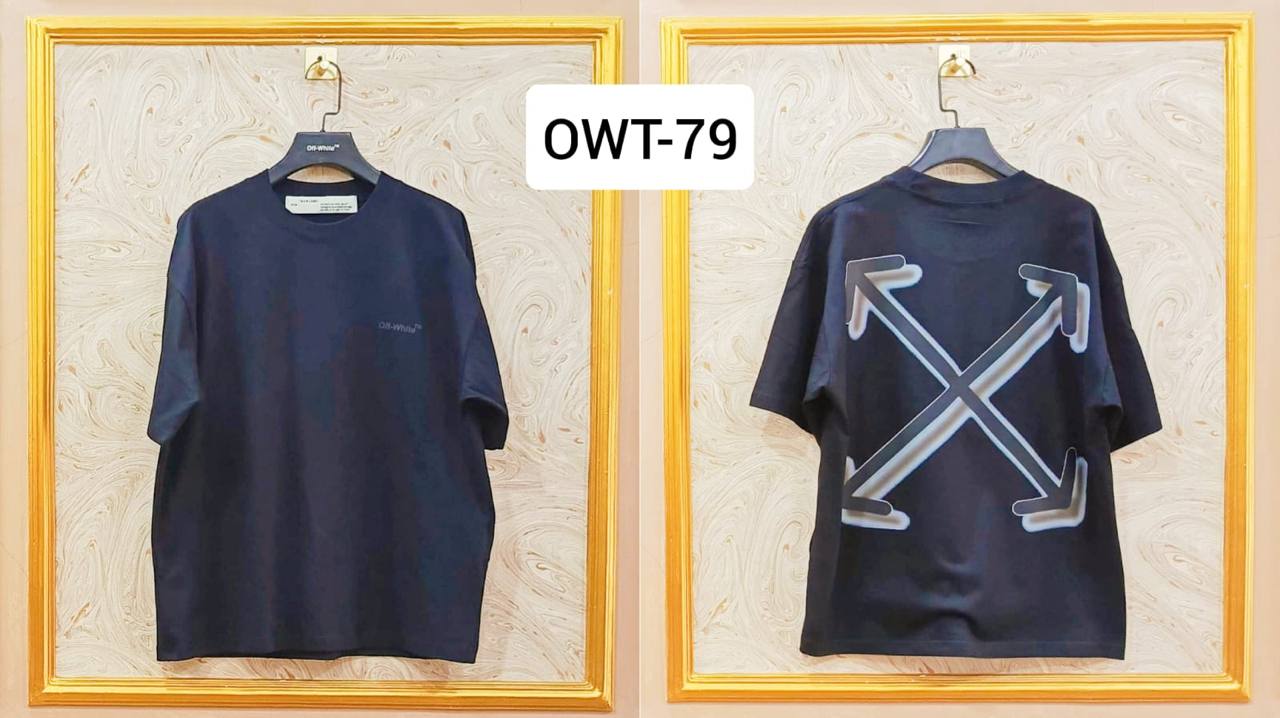 Off-White Inspired Back Logo T-Shirt - OWT-79